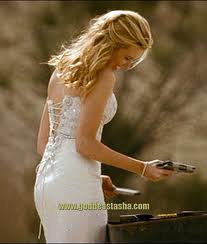 Wedding Dress Back View Worn By Maggie Grace In The Movie Faster Movie Wedding Dresses Wedding Dress Backs Wedding Movies