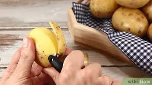 Bring water to a boil over high heat, then reduce heat to medium and cook at rapid simmer until potatoes are easily pierced with a paring knife, about 10 minutes for chopped potatoes and 20 minutes. Easy Ways To Boil Potatoes In The Microwave 12 Steps