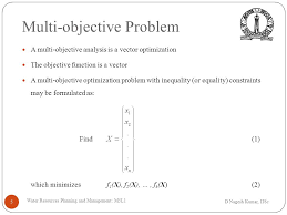 Multi Objective Optimization Ppt Video Online Download
