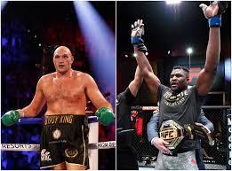 One of the greatest steroids fighters of all time. Tyson Fury In Twitter Exchange With Ufc Heavyweight World Champion Francis Ngannou The Independent