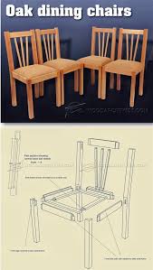Oak Dining Chair Plans Furniture Plans And Projects Woodarchivist Com Wood Diy Woodworking Projects Oak Dining Chairs