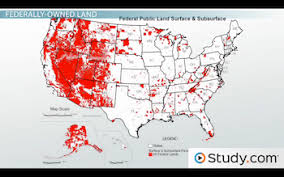 Land Ownership Use In The Us Private Vs Federal Video Lesson Transcript Study Com