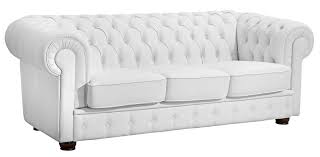 Reboz tisch couchtisch barock design 115 x 65 x 50 barock stil weiß hochglanz kratzfest edel kostenloser versand! Nottingham 3er Sofa Chesterfield Couch Leder Weiss Gunstig Mobel Kuchen Buromobel Kaufen Froschkonig24