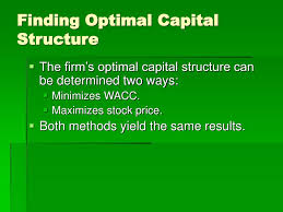 Target capital structure means investment made in ordinarily, some firms cannot identify this optimal point precisely, but they should attempt to find an optimal range for the capital structure. Ppt Capital Structure And Leverage Powerpoint Presentation Free Download Id 420239