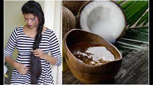 People with dry hair should consider following the rinse with a conditioner to moisturize the scalp. Homemade Natural Coconut Shampoo For Dry Frizzy Hair Sushmita S Diaries Youtube