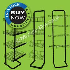 Candy Display Rack Metal Shelving Knock Down Retail Display Made In Usa Midway Displays Inc