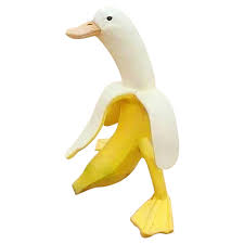 Banana dog collar, dog collar, funny dog collar, banana collar, banana cat collar, eco friendly collar, banana, washable collar, adjustable trixieroxdesigns. Tomkwoeh Creative Art Banana Duck Statue Novelty Ornaments Decoration Peeled Banana Duck Art Statue For Garden Yard Outdoor Walmart Com Walmart Com