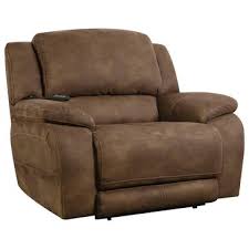 Made of leather interior upholstery, vinyl/polyester (faux leather) exterior upholstery, nailhead trim and exposed feet with faux wood. Chair And A Half Recliners Nebraska Furniture Mart