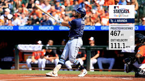 Caminero's 463-foot moonshot makes history with 7th homer in last 6 games