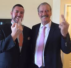 Former mexican president vicente fox announced a faux 2020 presidential campaign against president trump in a video shared thursday. Former Mexico Pres Vicente Fox Drops F Bomb About Trump Wall Again