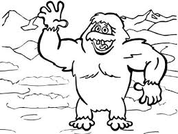 Printable Yeti Coloring Pages Disney Coloring Pages Coloring Pages For Kids Fairy Coloring Pages