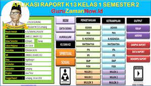 Jun 14, 2020 · dalam format rapor k13 ini berisi 10 mata pelajaran yang terdapat dalam kurikulum k13 smp dengan ada tambahan 1 muatan lokal (mulok). Aplikasi Raport K13 Kelas 1 Semester 2 Format Excel Kurikulum Matematika Aplikasi