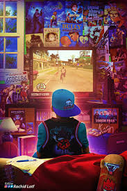 Artstation Playstation 2 Gta San Andreas Rachid Lotf In 2020 San Andreas Nostalgic Painting Memes
