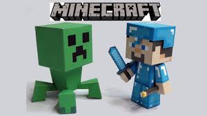 There are only a few things that you need to make your minecraft character into a papercraft! Minecraft Paper Models Novocom Top