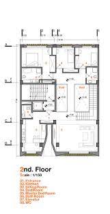 Open floor plans are a signature characteristic of this style. Gallery Of Afsharian S House Rena Design 18