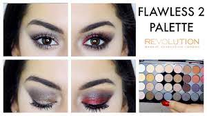 Our oil control setting spray is a lightweight makeup setting spray that helps deflect surface shine for a natural matte finish. 1 Palette 2 Looks Makeup Revolution Flawless 2 Eyeshadow Palette Youtube