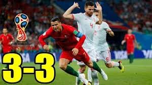 España y portugal debutan en el mundial de rusia con un empate a tres, en lo que ha sido el mejor partido hasta la fecha. Portugal Vs Espana 15 06 2018 World Cup Rusia 2018 Mi Resumen Del Partido Youtube