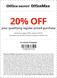 Office Depot Coupons Shopping Deals Store Coupons Shopping Coupons Office Depot