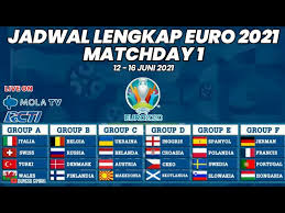 Euro 2020 jadwal grup f euro 2020: Jadwal Euro 2021 Fase Grup Matchday 1 Turki Vs Italia Spanyol Vs Jerman Live Rcti Youtube