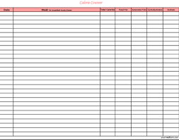 4 Best Images Of Daily Calorie Intake Chart Printable