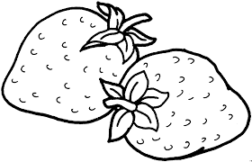 Erdbeeren Einfach Ausmalbild Malvorlage Essen Und Trinken