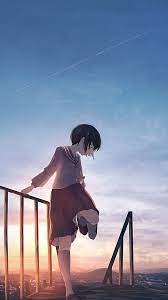 artist みふる 夕焼け イラスト 風景 アニメ 背景