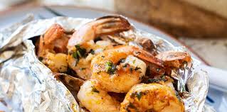 Grilled Shrimp Foil Packets With Compound Butter Kitchen Confidante