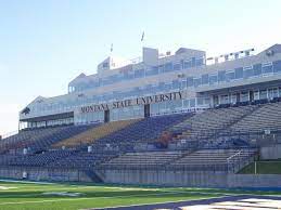 Dillon — the university of montana western announced wednesday a pledge from john and phyllis erb to donate 14 acres adjacent to the campus for the construction of a new football stadium. File Msubobcatstadium New Turf Jpg Wikipedia