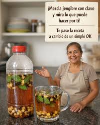 Mezcla jengibre con clavo y descubre lo que puede hacer por ti...👇 Para  seguir recibiendo busca la receta en el primer comentario… ¡Gracias !