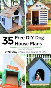 These complete plans include diagrams, photos, and instructions. 35 Free Diy Dog House Plans With Step By Step Diagrams