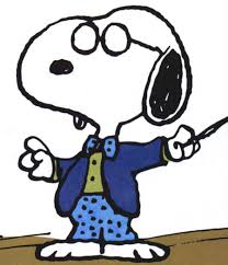 Snoopy in Professor Outfit - Classic Peanuts Cartoon Character #263271 |  Clipart Library