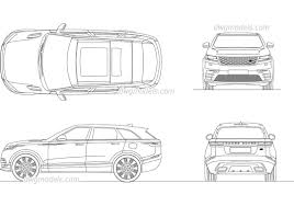 Range Rover Velar 2017 Range Rover Car Drawings Automotive Design