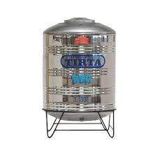 Skema pemipaan pada tangki air ini dapat di terapkan pada rentang antara ketinggian tangki dengan kran kluaran air dalam rumah dibawah 7 meter. Jual Tangki Air Stainless Tirta T 1000 Pk Pakai Kaki Toren Air Jakarta Utara Boss Tangki Tokopedia