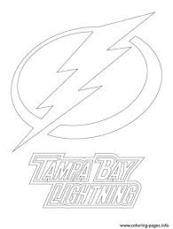 Free printable lightning coloring page for kids. Tampa Bay Lightning Coloring Pages Learny Kids