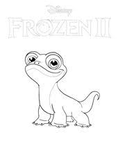 Frozen 2 is the successor of the very popular disney film frozen. Frozen 2 Bruni Coloring Page Disney Coloring Sheets Frozen Coloring Pages Disney Coloring Pages