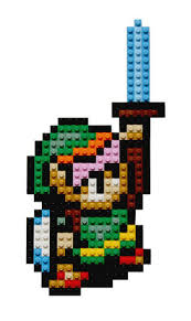 The most common pixel art grid material is cotton. The Pixel Of Zelda A Sprite To The Past The Brothers Brick The Brothers Brick
