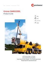 All Terrain Gmk6300l Manitowoc Cranes Pdf Catalogs