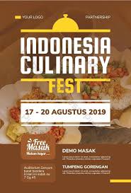Poster makanan menarik | tutorial photoshop. Cara Membuat Poster Tentang Pameran Makanan Tradisional Khas Daerah