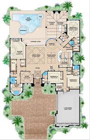 An offshoot of european design, mediterranean homes are unmistakably recognizable for their notable spanish styling or tuscan. Mediterranean Style House Plan 4 Beds 4 5 Baths 4100 Sq Ft Plan 1017 165 Dreamhomesource Com