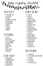 Baby Registry Checklist Must Have Items Baby Registration Baby Registry Baby Registry Checklist