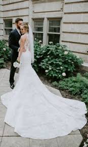 Enzoani Norine 18127 Wedding Dress Currently For Sale At 67 Off Retail Used Wedding Dresses Boho Wedding Dress Bohemian Contemporary Wedding Dress