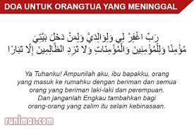 Doa bisa menjadi media untuk mengampuni segala macam dosa yang telah dilakukan oleh. Doa Untuk Kedua Orangtua Yang Sudah Meninggal Latin Runimas