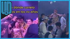 Así fue como el Canelo Álvarez corrió a Grupo Firme de la fiesta de su hija