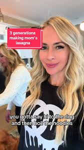 I love my mom's lasagna. It's really easy and delicious. She uses cott...