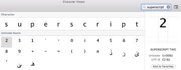 This is typically used in. Squared Symbol Superscript 2 Apple Community