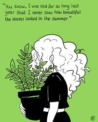 Plant Poem Sketch Book Illustration Art