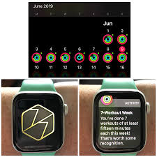 This app records and displays your daily activity, places at your disposal personalised fitness. Lindsay Is A Lifetime Member April Apple Watch Activity Challenge Feeling A Bit Depressed