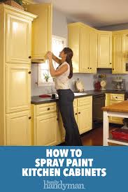 How To Spray Paint Kitchen Cabinets Spray Paint Kitchen Cabinets Repainting Kitchen Cabinets Painting Kitchen Cabinets