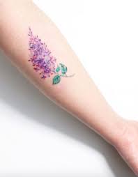 Lilac Tattoo Inkstylemag Lilac Tattoo Tiny Tattoos Tattoos