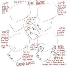 Anime Side Profile Reference Profile Drawing Tutorial In Drawing References And Resources profile drawing tutorial in drawing